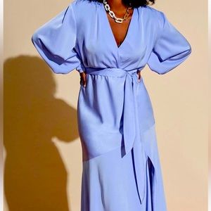 Satin Maxi Dress